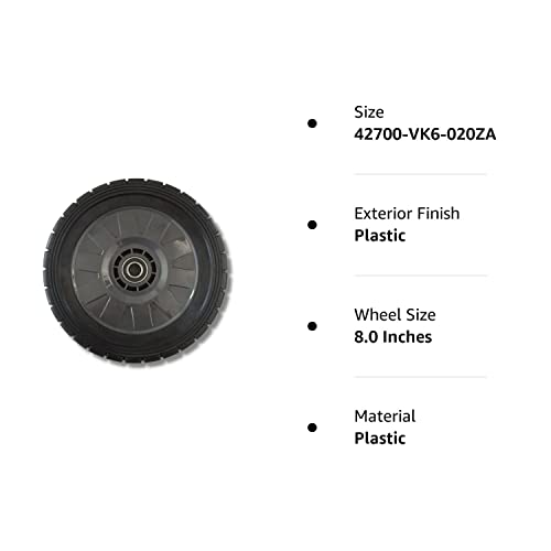 HONDA HRC216 Commercial Mower Back Drive Wheel Comp. Assembly 42700-VK6-020ZA - Grill Parts America