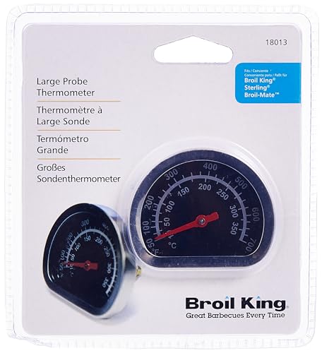 Broil King 18013 Large Replacement Lid Heat Indicator,Silver - Grill Parts America