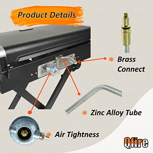 Regulator replacement Compatible with Blue Rhino Razor GGC2030M 25 Inch Outdoor 2 Burner Portable LP Propane Gas Grill Griddle - Grill Parts America