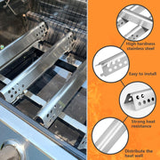 Heat Plates & Cooking Grates for Charbroil Tru-Infrared 2 Burner