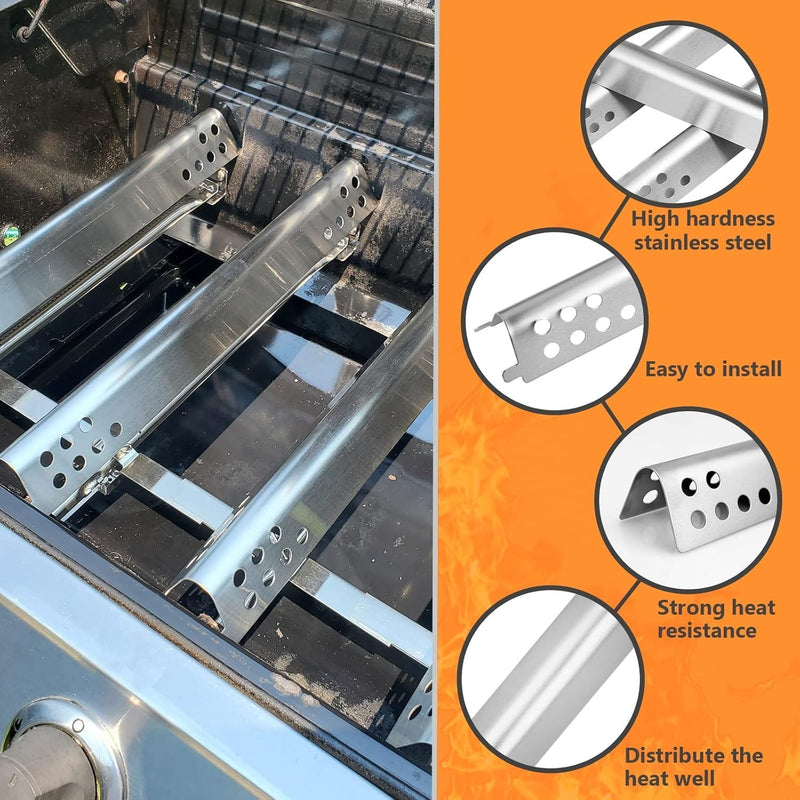Heat Plates & Cooking Grates for Charbroil Tru-Infrared 2 Burner