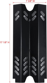 GR2234801-MM-00 Grill Replacement Parts for Rankam Grill Replacement GR2234802MM00 Heat Plates GR2234801-MM-00 92291 Flame Tamer Members Mark 2 Burner Grill Parts Heat Shield Heat Tents
