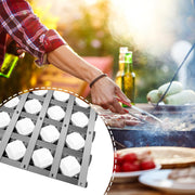 Grill Briquette Tray Grill Heat Plates for Alfresco Grill ALX2-30C, ALX2-42C, ALX2-42RFG, ALX2-56, ALX2-56BFG, 17.8125" Stainless Steel BBQ Heat Shield Flame Tamer with 72 Ceramic Briquettes