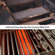 Infrared Sear Burner for Coyote CL & SL Series Grill Searing Burner Replacement Parts for Coyote CL SL 30 36 42 Inch BBQ Grill Accessories