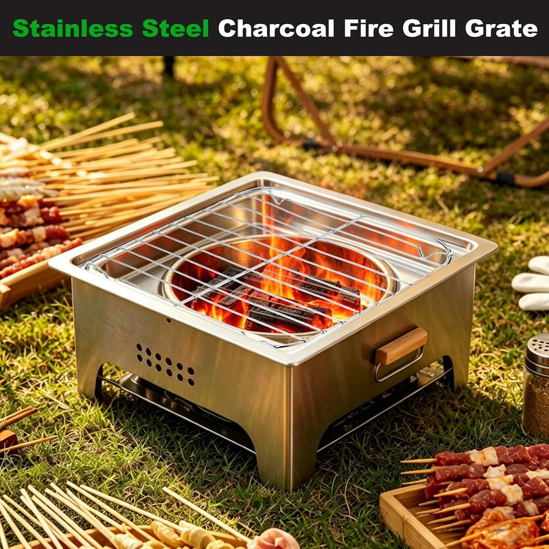 1 Pack Grill Grate Replacement, Steel Grill Grates for BBQ Parts [3.74 Inch]