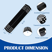 4 Pack Heat Plates for Monument 4-Burner, Porcelain Steel