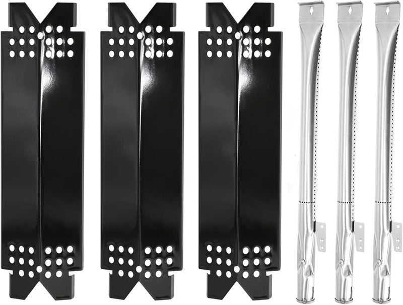 Grill Replacement Parts for Nexgrill 720-0925S, 720-0864, 720-0864M Models. Grill Heat Plates, Burner Tubes for BBQ PRO 3 Burner Grill 122.20148511.