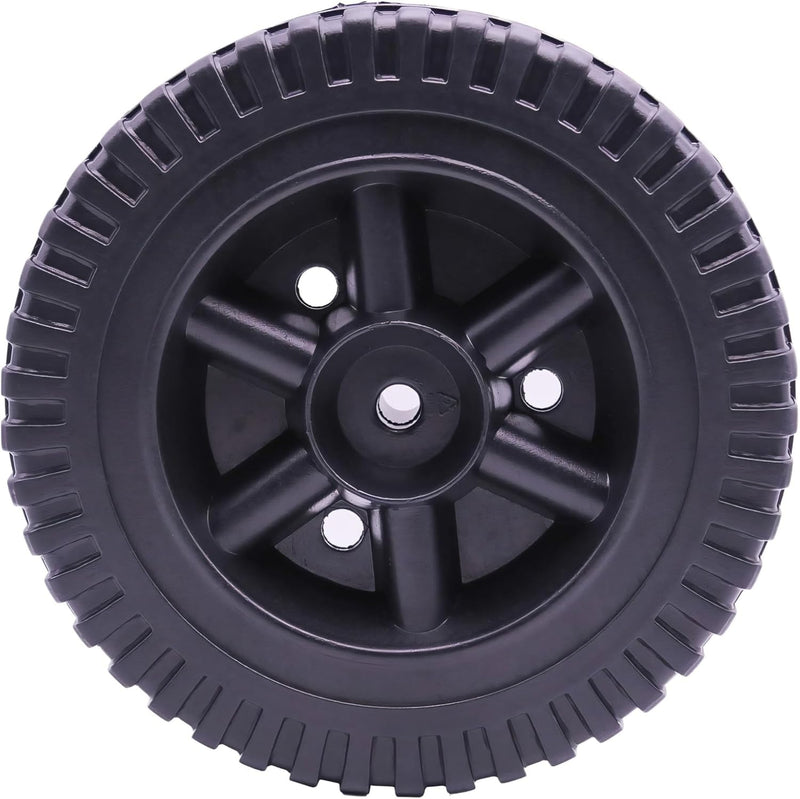 2Pack 6 Inch Grill Wheel BBQ Trolley Wheels Universal Wheels for Gas Grills