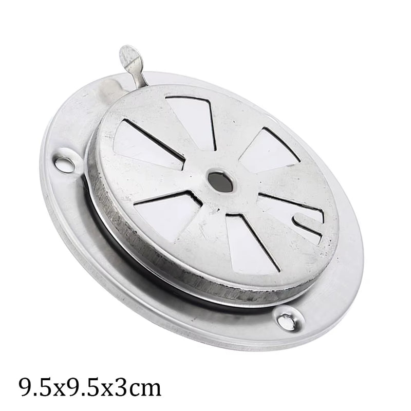 BBQ Grill Smoker Exhaust Vent Stove Air Vent Damper BBQ Grill Smoker Exhaust Vent Air Vent Grille Outdoor Barbecue Tool Parts