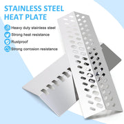 Grill Replacement Parts for Bull 47629 47628 26039 26038 87048 87049 BBQ Grill, 16517 Cooking Grate & 16521 16631 Flame Tamer 16670 16520 Heat Shield & 35717 16516 Grill Burner for Bull Grill