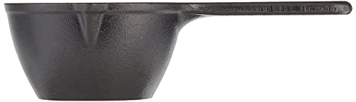 Lodge Cast Iron Silicone Brush Melting Pot, 15.2 oz, Black (Packaging may vary) - Grill Parts America