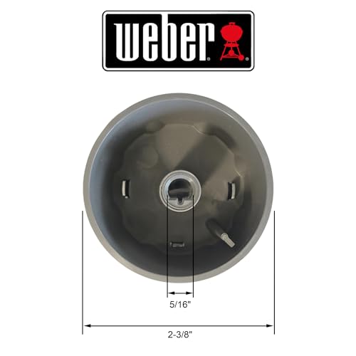 Weber Summit Series Gas Grill Main Burner Gas Control 2 Pack Knob 91537 - Grill Parts America