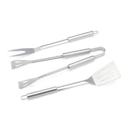 Amazon Basics 4-Piece Stainless Steel Barbeque Grilling Tool Set with Carry Bag - Grill Parts America
