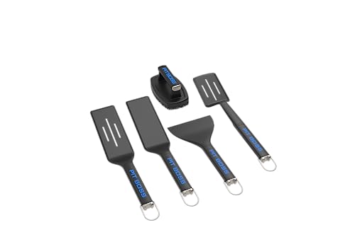 Pit Boss Ultimate Griddle Tool Kit 5-Piece, Black - Grill Parts America