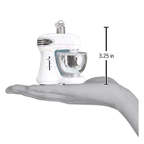 Old World Christmas White Mixer Ornament, Multi - Grill Parts America