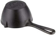 Lodge Cast Iron Silicone Brush Melting Pot, 15.2 oz, Black (Packaging may vary) - Grill Parts America