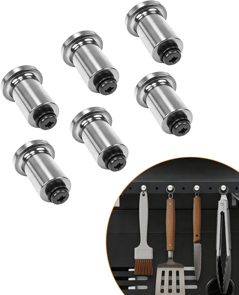 6-Pack Grill Tool Hooks for Charbroil 9466065W24 & 5667408R06
