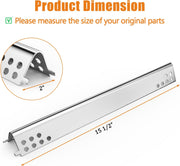 Heat Plates & Cooking Grates for Charbroil Tru-Infrared 2 Burner