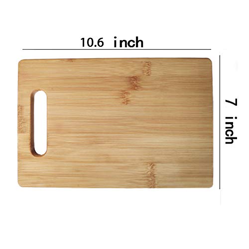 Laser Engraved Cutting Board Master of the Grill and Best Dad Ever Gift For father Birthday Gifts for Dad Personalized Cutting Board Gift Rectangle Bamboo Cutting Board (10.6 x 7 Rectangle) - Grill Parts America