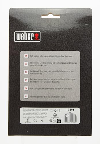 Weber Leather Glove, Black - Grill Parts America