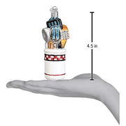 Old World Christmas Ornaments: Chef's Collection Glass Blown Ornaments for Christmas Tree, Utensils - Grill Parts America