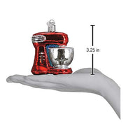 Old World Christmas Ornaments: Chef's Collection Glass Blown Ornaments for Christmas Tree, Mixer - Grill Parts America