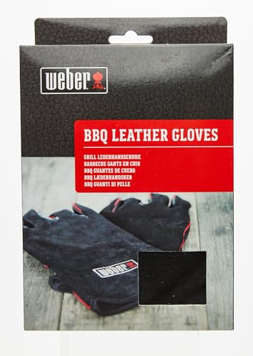 Weber Leather Glove, Black - Grill Parts America