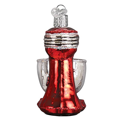 Old World Christmas Ornaments: Chef's Collection Glass Blown Ornaments for Christmas Tree, Mixer - Grill Parts America