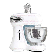 Old World Christmas White Mixer Ornament, Multi - Grill Parts America