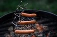 GUTE Hot Dog Roaster Stainless Steel Three Man Stick Figure Griller Funny Barbeque BBQ Grilling Gifts, Dad Gifts, Men Novelty Hotdog - Great for Parties, Birthdays, Tailgates! - Grill Parts America