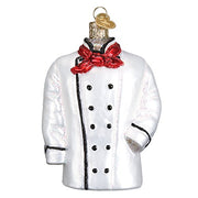 Old World Christmas Chef's Coat Glass Blown Ornament for Christmas Tree 4x4 - Grill Parts America