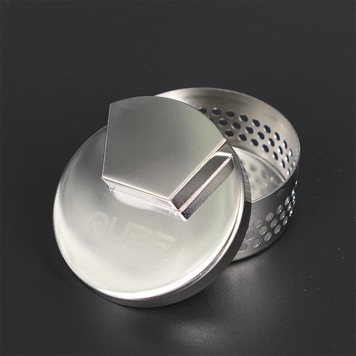 QUBE BBQ Smoker Box - Barbecue Grilling Accessories, Add Smokey BBQ Flavor on Gas Grill or Charcoal Grills with This Stainless Steel Smoker Box - Grill Parts America