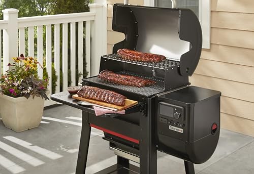 Weber Searwood 600 Pellet Folding Front Table 24" - Grill Parts America