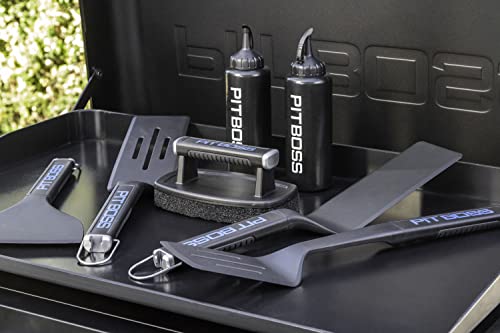 Pit Boss Ultimate Griddle Tool Kit 5-Piece, Black - Grill Parts America