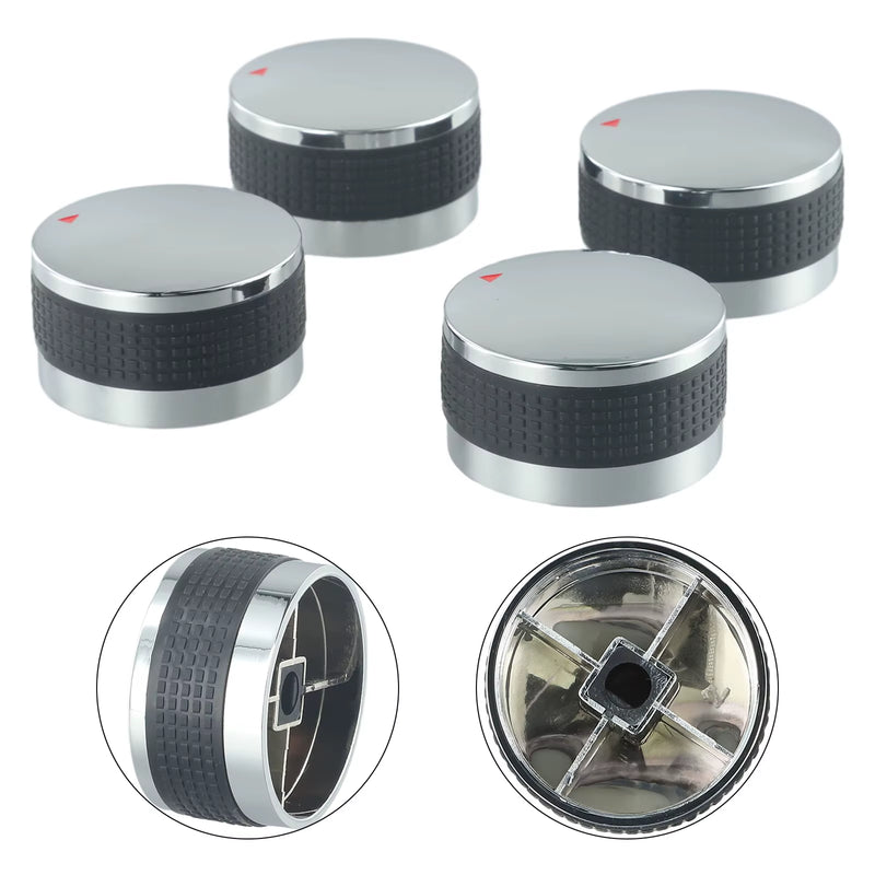 Durable Easy to Install Gas Grill Knobs round Gas Stove Switch Controller Plastic BBQ & Grill Replacement Parts