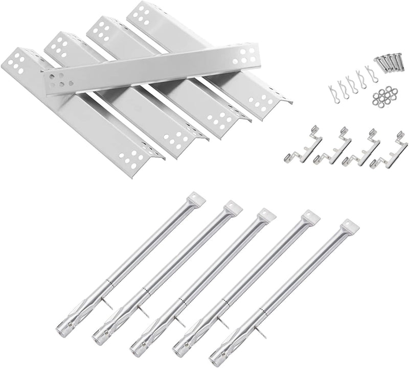 GR2210601-MM-00 Flame Tamer Burner Replacement Parts for Members Mark Grill Parts 614714 16261 Member'S Mark 5 Burner GR2210601-MM-00 Sam’ S Club Heat Plates Shield Grill Burner Crossover Tube Kit