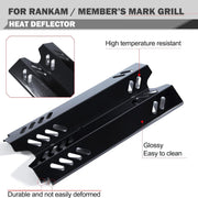 GR2234801-MM-00 Grill Replacement Parts for Rankam Grill Replacement GR2234802MM00 Heat Plates GR2234801-MM-00 92291 Flame Tamer Members Mark 2 Burner Grill Parts Heat Shield Heat Tents