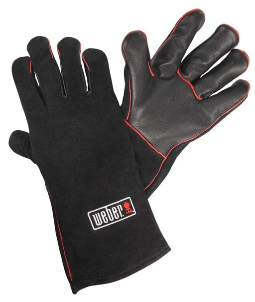 Weber Leather Glove, Black - Grill Parts America