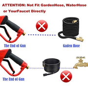 Tool Daily Deluxe Pressure Washer Gun, with Replacement Wand Extension, 5 Nozzle Tips, M22 Fitting, 40 Inch, 5000 PSI - Grill Parts America