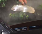 ZBXFCSH Griddle Accessories 12 Inch Round Stainless Steel Cheese Melting Dome, Steaming & Basting Griddle Cover - Best for Use in Flat Top Griddle Grill Cooking Indoor or Outdoor - Grill Parts America