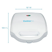 Mini Pie & Quiche Maker- Nonstick Baker Cooks 6 Small Quiches or Pies in Minutes - Grill Parts America
