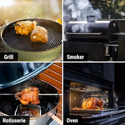 ThermoPro TempSpike Plus 600ft Wireless Meat Thermometer with 2 Color-Coded Probes, Bluetooth Meat Thermometer with LCD-Enhanced Booster, Meat Thermometer Digital for Oven Grill Smoker Thermometer - Grill Parts America
