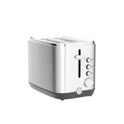 GE 2 Slice Stainless Steel Toaster, Extra Wide Slots for Toasting Bagels, Breads, Waffles & More, 7 Adjustable Shade Settings, Removable Crumb Tray, Countertop Kitchen Essentials, 850 Watts - Grill Parts America