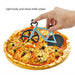 K-SPEED Pizza Cutter, Bicycle Pizza Cutter Stainless Steel Double Pizza Cutter with Non-stick Coating and Display Stand for Holiday Vacation Housewarming Cool Kitchen Gadget, (1PCS Baby Blue) - Grill Parts America