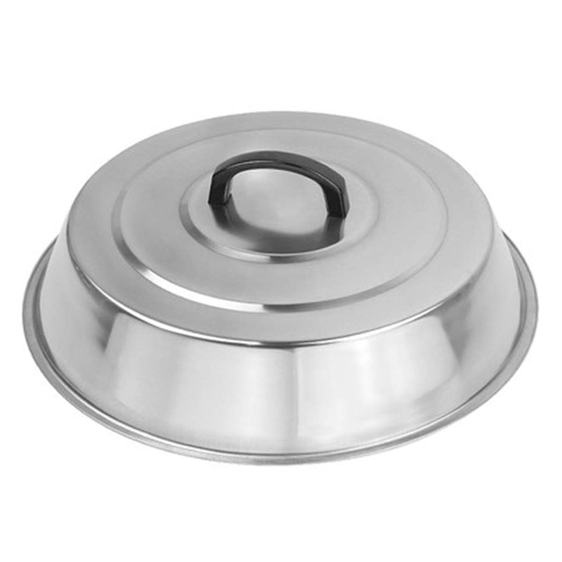 ZBXFCSH Griddle Accessories 12 Inch Round Stainless Steel Cheese Melting Dome, Steaming & Basting Griddle Cover - Best for Use in Flat Top Griddle Grill Cooking Indoor or Outdoor - Grill Parts America