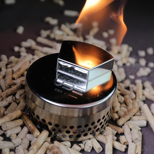 QUBE BBQ Smoker Box - Barbecue Grilling Accessories, Add Smokey BBQ Flavor on Gas Grill or Charcoal Grills with This Stainless Steel Smoker Box - Grill Parts America