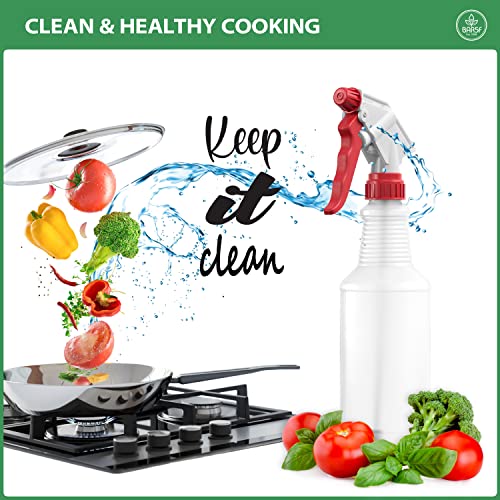 Bar5F Spray Bottles (16-Ounce, 2 Pack) for BBQ Grilling Smoking & Baking Food Grade Grill Spritzer Meat Smoker Butchers Tools & Chef Gadgets - Grill Parts America