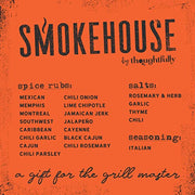 Smokehouse by Thoughtfully Ultimate Grilling Spice Set, Grill Seasoning Gift Set Flavors Include Chili Garlic, Rosemary and Herb, Lime Chipotle, Cajun Seasoning and More, Pack of 20 - Grill Parts America