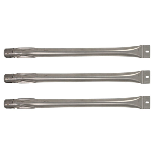 UpStart Components 3-Pack BBQ Gas Grill Tube Burner Replacement Parts for Kenmore 146.33588410 - Compatible Barbeque Stainless Steel Pipe Burners - Grill Parts America