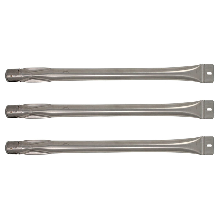 UpStart Components 3-Pack BBQ Gas Grill Tube Burner Replacement Parts for Kenmore 146.33588410 - Compatible Barbeque Stainless Steel Pipe Burners - Grill Parts America